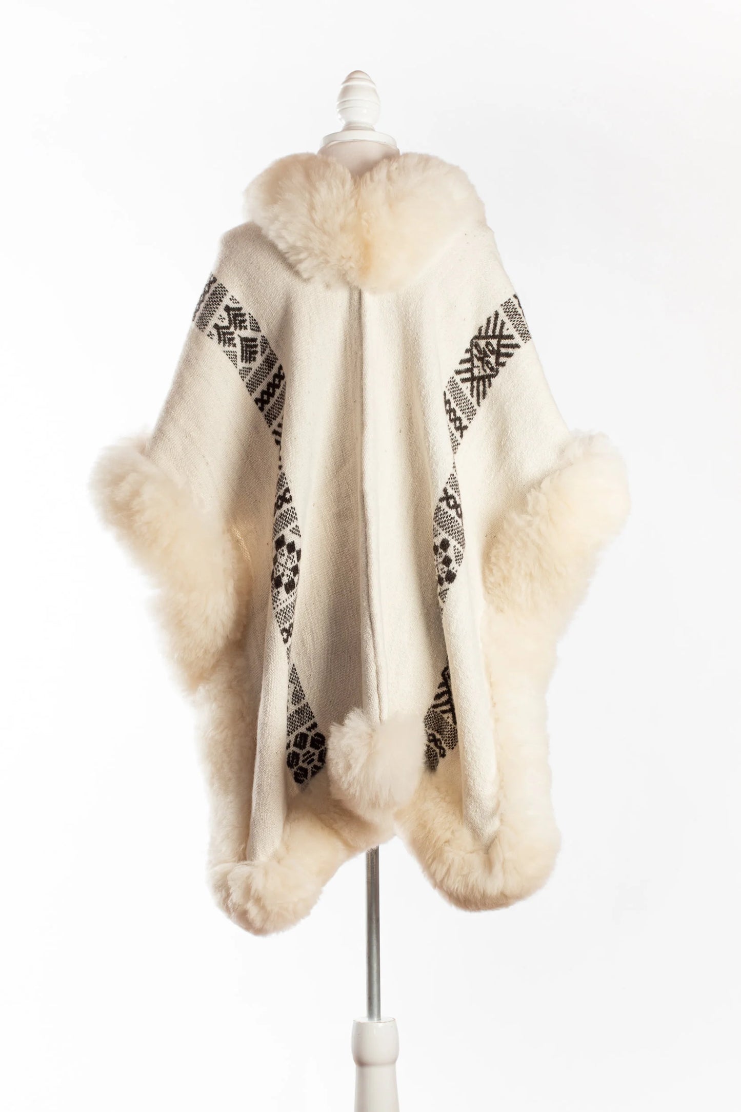 White Alpaca Cape | Sacred Life | Cape 710